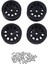 4pcs Plastik Beadlock 1.9 Tekerlek Hub Tekerlek Jant 1/10 Rc Paletli Araba Eksenel SCX10 Wraıth RR10 Capra RBX10 Traxxas Trx4,3 (Yurt Dışından) 1