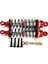 Losi Için Metal Ön ve Arka Şok Emici Damper 1/18 Mini-T 2.0 1/16 Mini-B Rc Kamyon Araba Yükseltmeleri Parçaları, Mavi (Yurt Dışından) 3