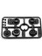 50473 51000 Yüksek Tork Servo Saver W122 Rc Car Tamıya TT01 TT02 XV01 XV02 Td2 Td4 Siyah (Yurt Dışından) 4