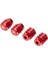 4pcs 17MM Altıgen Somun Adaptör Spline Tekerlek Göbekleri 1/10 Traxxas E-Revo Zirvesi Rc Araba Parçaları Için Birleştirici, Kırmızı (Yurt Dışından) 2