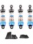 1 Set Rc Araç Metal Şok Emici Scy Için 1/16 Mjx H16H 14301,14210 1/16 1/12 1/14 Yükseltme Parçaları Aksesuarları 75MM C (Yurt Dışından) 1