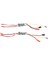 Çift Yollu Çift Yönlü Fırça Esc 2s-3s Lıpo 5A Esc Rc Model Tekne/tank 130 180 Fırçalı Motor, 2 Pcs Için Hız Kontrolü (Yurt Dışından) 1