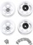 4pcs Derin Yemek 1.9 Inç Metal Beadlock Tekerlek Göbek Jant 1/10 Rc Praw. (Yurt Dışından) 3