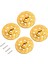 4pcs Metal Fren Disk Tekerleği Jant Kutusu Metal Onaltılık Adaptörü 12/10 Sakura D4 Yol Yarışı Rc Araç Parçaları, Altın (Yurt Dışından) 3