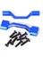 Rc Araba Yükseltme Yan Panel Ray Kiti Losi Için 1/18 Mini Lmt 4x4 Fırça Canavar Kamyon Rc Araba Yükseltme Parçaları Mavi (Yurt Dışından) 2