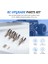 4pcs M16104 Yükseltilmiş Metal Diff-Outdrive Fincanları 16889 1/16 Rc Araç Araçları Yedek Parçalar (Yurt Dışından) 4