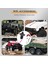 370 Fırçalanmış Motor+Wpl Henglong C14 C14 B14 B24 B16 B36 4x4 6x6 Yükseltilmiş Parçalar, Gri (Yurt Dışından) 3