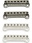 4pc Metal Ayarlanabilir Şok Emici Braket Mn D90 Mn-90 MN99S Için Rc Araç Yükseltme Parçaları Aksesuarları, B (Yurt Dışından) 2