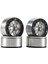 4pcs 1.55 Metal Beadlock Wheel Jant Jant Hub 1/10 Rc Craıl Araç RC4WD D90 Tf2 Mst Jimny Tamiya CC01 LC70 Axıal 90069,3 (Yurt Dışından) 3