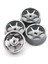 4pcs Rc Araba Drift Lastikler Metal Tekerlekler Hub 1/28 Mini-Z Awd Amz Mini-Q Amr Gla IW04 Rc Araba Yükseltme Parçaları (Yurt Dışından) 4