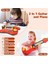 Çocuk Gitar ve Yürümeye Başlayan Çocuk Piyano 2 Inç Için 1 Gitar 3-5 Yeni Başlayanlar Için Kayış Oyuncak Gitar Çocuklar Hediyesi (Yurt Dışından) 4