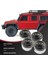 4pcs Ralli 1.9 Metal Beadlock Tekerlek Hub Jant 1/10 Rc Prıger Axıal SCX10 90046 AXI03007 Traxxas Trx4 RC4WD D90,2 (Yurt Dışından) 3