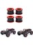 4pcs Tekerlek Jant Tekerleği Göbeği 7548 7549 Zd Racing Dbx-10 DBX10 1/10 Rc Araba Yükseltme Parçaları Yedek Aksesuarlar, 1 (Yurt Dışından) 5