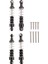 4 Pcs Wpl C14 C24 C34 Mn D90 D91 D96 D99 D99S MN90 MN99S Rc Araba Yükseltme Parçaları, Siyah (Yurt Dışından) 2