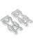 Metal Arka Alt Sallanma Kolları (L/r) 6016 Scy Için Set Kiti 1/16 16102 Jjrc Uzaktan Kumanda Araba Yükseltme Aksesuarları Gümüş (Yurt Dışından) 4