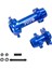 Losi 1/4 Promoto-Mx Elektrik Motosiklet Alüminyum Alaşım 7075 Ön ve Arka Akslar 262012 Mavi (Yurt Dışından) 5
