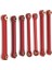Rc Araba Yükseltme Sabit Çubuk Direksiyon Grubu Servo Kol Seti Wltoys 1/12 124006 12427 12427 12428 Rc Araba Yükseltme Parçaları Kırmızı (Yurt Dışından) 4