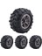 4pcs Xinlehong Için 80MM Tekerlek Lastik Lastik Q901 Q902 Q903 9130 9136 9137 9138 Hosım 1/16 Rc Araba Yükseltme Parçaları, 1 (Yurt Dışından) 1
