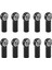 10PCS Metal M2.5 Bağlantı Rota Çubuk Uç Top Bağlantı Wltoys A959 12428 144001 Wpl C24 Mn D90 MN99S Rc Araç Parçaları, Siyah (Yurt Dışından) 1