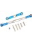 Rc Direksiyon Çubuğu Cnc Işleme Alüminyum Alaşım Direksiyon Bağlantı Çubuğu Wpl 1608T Için Rc Kamyon Rc Direksiyon Bağlantı Seti, Mavi (Yurt Dışından) 1