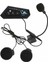 Intercom Bluetooth Kask Kulaklık Motosiklet Kulaklık 5.0 Bluetooth 4