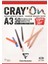 Cray'on Eskiz Çizim Defteri Üstten Spiralli 120 Gr. A3 50 Yp. 1