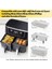 Ninja Dual Air Fryer Için Air Fryer Rafı, Istiflenebilir Paslanmaz Çelik Kurutma Rafı, Dikdörtgen Air Fryer Aksesuarları (Yurt Dışından) 5