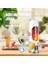 USB Şarj Edilebilir Taşınabilir Blender 8 Bıçaklı Mini Buz Kırıcı Dijital Ekranlı 3 Modlu Taşınabilir Blender Mor (Yurt Dışından) 4