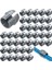 100 Adet Metal Olmayan Kablo Konnektörleri Kablo Sabitleme Tokası, 14/2-10/3 Awg Kablolama Için Çıtçıtlı Montaj, (1/2 Inç) (Yurt Dışından) 2