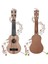 17 Inç Çocuk Ukulele Gitar 4strings Mini Gitar Çocuklar Müzik Aletleri Oyuncaklar Için Seçimler Için Toddler Çocuk Kızlar, C (Yurt Dışından) 3