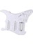 Sq Sq Electıce Gitar Yüklü Ön Kablolu Elektro Gitar Pickguard Pikap Montaj Beyaz Inci (Yurt Dışından) 5