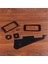 1ply Siyah Pickguard Arka Plaka Vidaları Set ve Humbucker Pikap Halkası ve Anahtar Halkası Fit Les Paul Pickguard Yedek (Yurt Dışından) 5