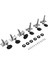 6pcs 3R3L Gitar Ayarlanması Bakanlar Açık Makine Başlıkları Akustik Halk Gitar Ayarlama Peg Tuner Parçaları (Yurt Dışından) 2