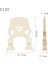 3/4 Çift Bas Ölçekli Akçaağaç Çift Çello Ölçekli Bas Ölçekli Ayak Vidası Ayarlanabilir Çift Bas Maqıao (Yurt Dışından) 4