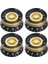 4pcs Hacim Tonu Les Paul Lp Tarzı Bas Elektro Gitar Parçaları Için Hacim Hızı Kontrol Düğmeleri, Şeffaf Altın (Yurt Dışından) 1