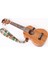 Ayarlanabilir Yumuşak Polyester Gitar Ukulele Gitar Akustik Bas Omuz Kayışı Kemer Bandı Kanca Kayışı (Yurt Dışından) 4