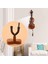 Ev &amp; Stüdyo Için Yay Tutucu ile Yeni Duvar Montajı Keman Askı Kancası (Mahogany) (Yurt Dışından) 2