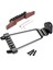 Zarif 6 String Archtop Caz Guitar Trapez Tailpiece Sele Köprüsü Seti (Yurt Dışından) 3