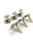 Klasik Gitar Aksesuar Parça Için Klasik Gitar Ayarlama Anahtarları Makine Başlıkları String Tuning Pegs, Gümüş (Yurt Dışından) 2