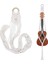 Ukulele Askı Macrame Duvar Montajı Askı Stand Tutucu 21 Inç Ukulele Duvar Dekor Ukulele Kılıfı Alternatif Kit, A (Yurt Dışından) 5
