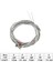 5 Pcs Paslanmaz Çelik Dizeler Seti 5 String Elektrik Bas Gitar Yedek Parçaları Için Uçlar (Yurt Dışından) 5