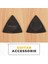 Flanger 10PCS Üçgen Guitar Seçimleri 1.0 0.75 0.5 mm Kalınlık Pc + Abs Malzeme Antislip Style Siyah (Yurt Dışından) 5