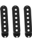 3 Kat Siyah 11 Delikli Sss Gitar Pickguard Strat Arka Plaka Pikap Kılıfları Knobs Guitarra Ipuçları Gitar Parçaları ve Aksesuarlar-52 x 52 x 52MM (Yurt Dışından) 1