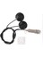 21 Inç Tel Uzunluğu 1/4 Inç Çıkış Jakı 2 In 1 Piezo Pikap Disk Dönüştürücü Gitar Kemanı Ukulele Mandolin Banjo Cello (Kapak Ile) (Yurt Dışından) 2