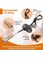 21 Inç Tel Uzunluğu 1/4 Inç Çıkış Jakı 2 In 1 Piezo Pikap Disk Dönüştürücü Gitar Kemanı Ukulele Mandolin Banjo Cello (Kapak Ile) (Yurt Dışından) 5