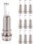 10PCS Gitar Pikap Endpin Çıkışı Jak Nikel Kayış Kilit Krom (Yurt Dışından) 1