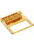 6 Roller Saddle 6 String Humbucker Gitar Köprüsü Tele Telecaster Gitar (Altın) (Yurt Dışından) 3
