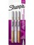 Metallic Permanent Marker Kalem Seti Fine Uç 3 Renk Metalik Renkler 1