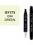 Touch Twin Marker Çizim Kalemi GY173 Dim Green 1