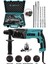Profesyonel 850W Darbeli Metal Şanzıman Kırıcı Delici Hilti Matkap - Mavi 1